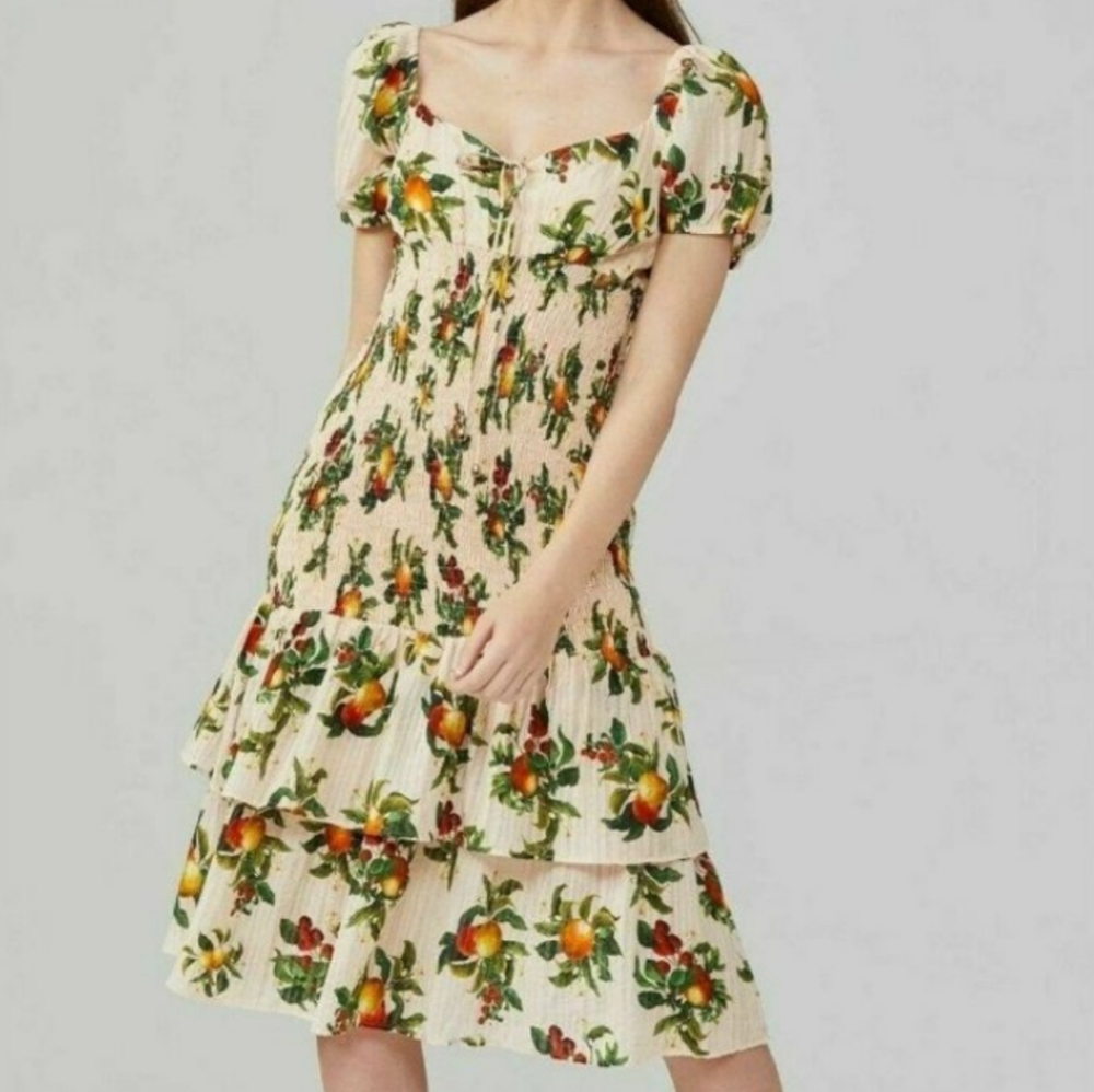 Significant other peach dress